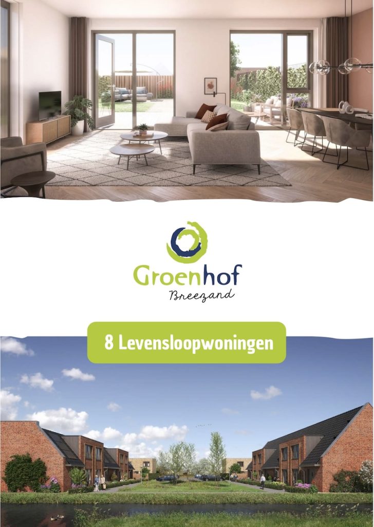 Brochure levensloopwoningen Groenhof Breezand
